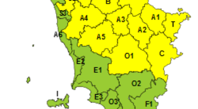 allerta meteo gialla sabato 30 agosto 2025 allerta meteo gialla sabato 30 agosto 2025