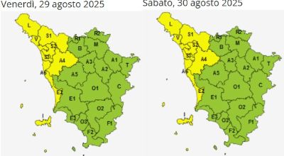 allerta meteo tra venerdi 29 e sabato 30 agosto 2025 allerta meteo tra venerdi 29 e sabato 30 agosto 2025